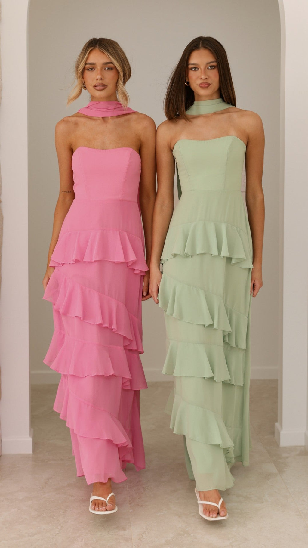 Flora Maxi Dress - Sage