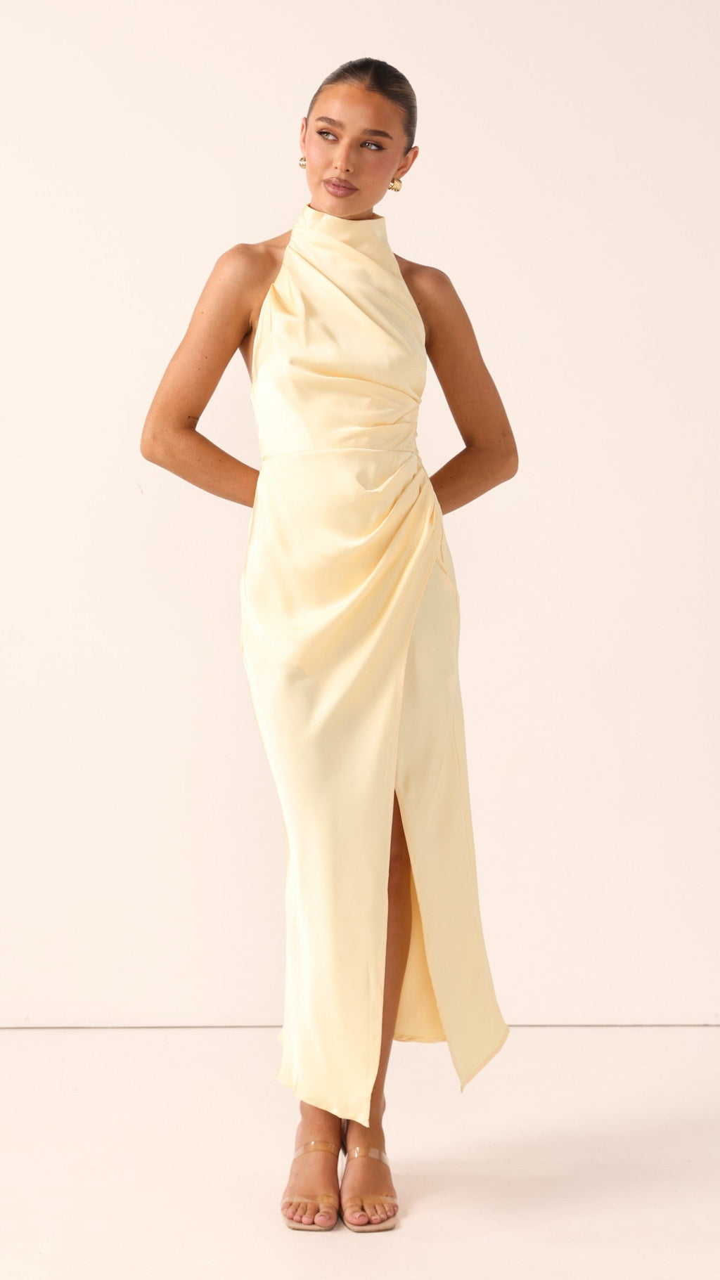 Kendall Maxi Dress - Lemon