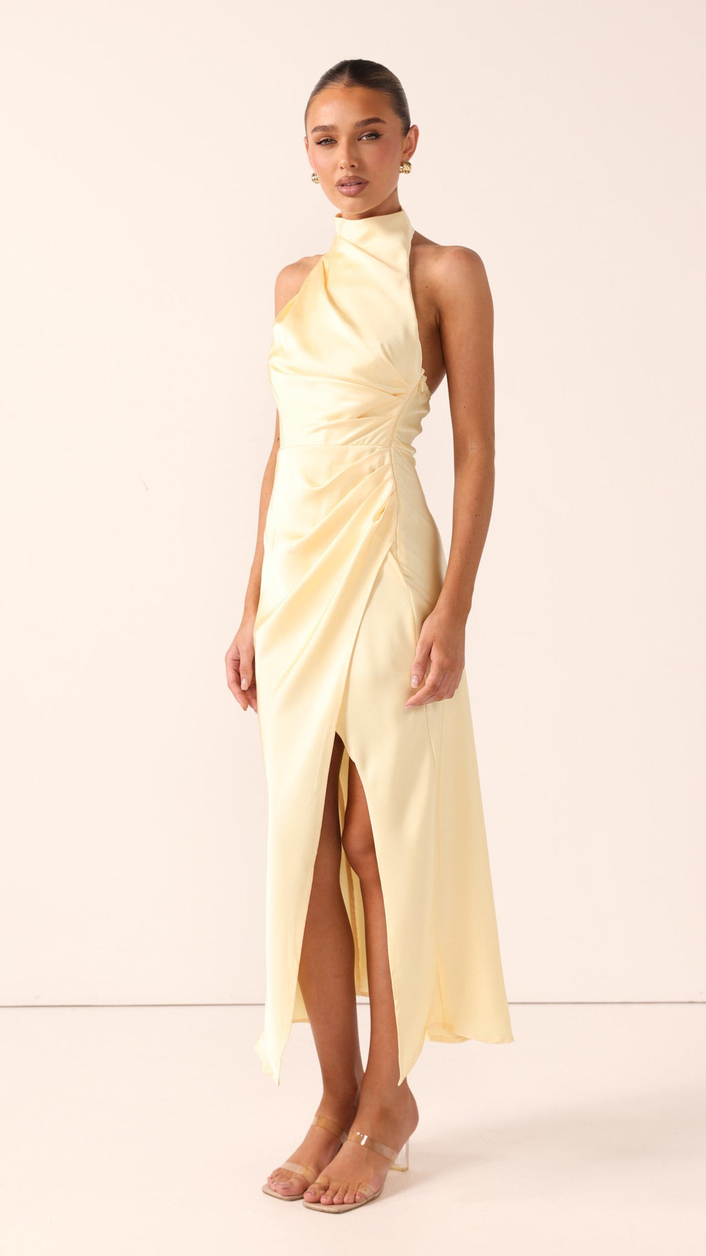 Kendall Maxi Dress - Lemon