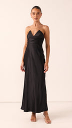 Valerie Maxi Dress - Black