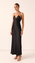 Valerie Maxi Dress - Black