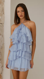 Soho Mini Dress - Blue