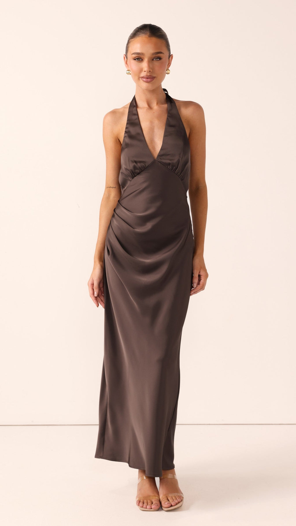 Sylvie Maxi Dress - Espresso