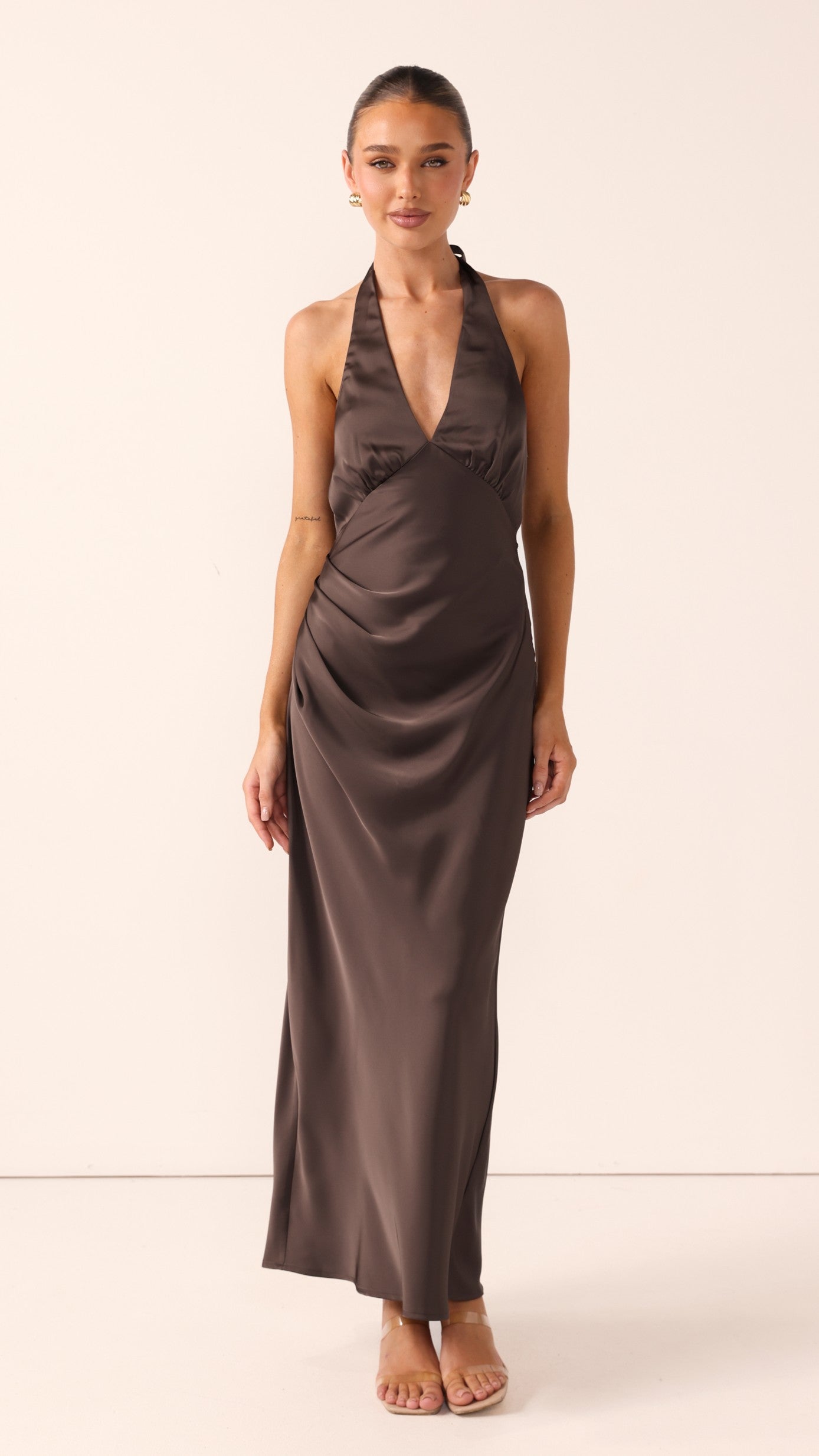 Sylvie Maxi Dress - Espresso