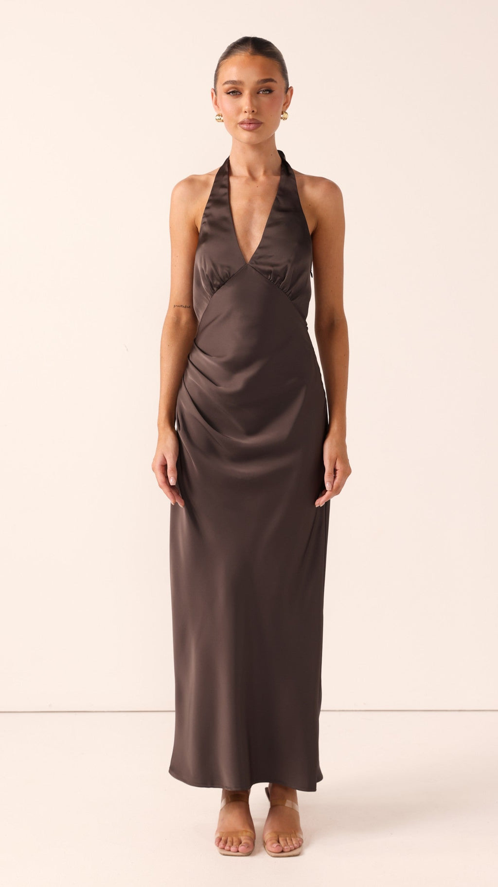 Sylvie Maxi Dress - Espresso