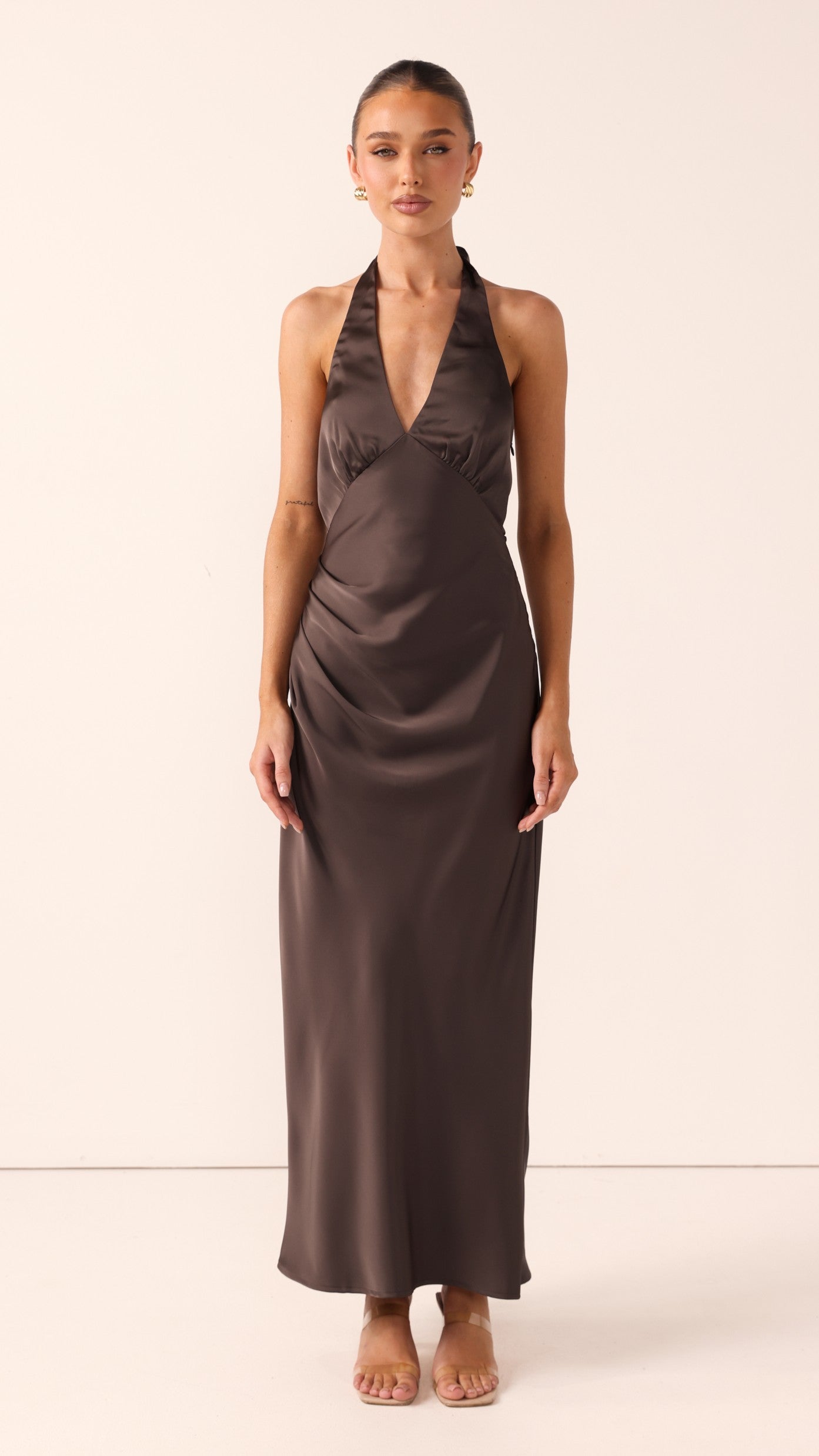 Sylvie Maxi Dress - Espresso