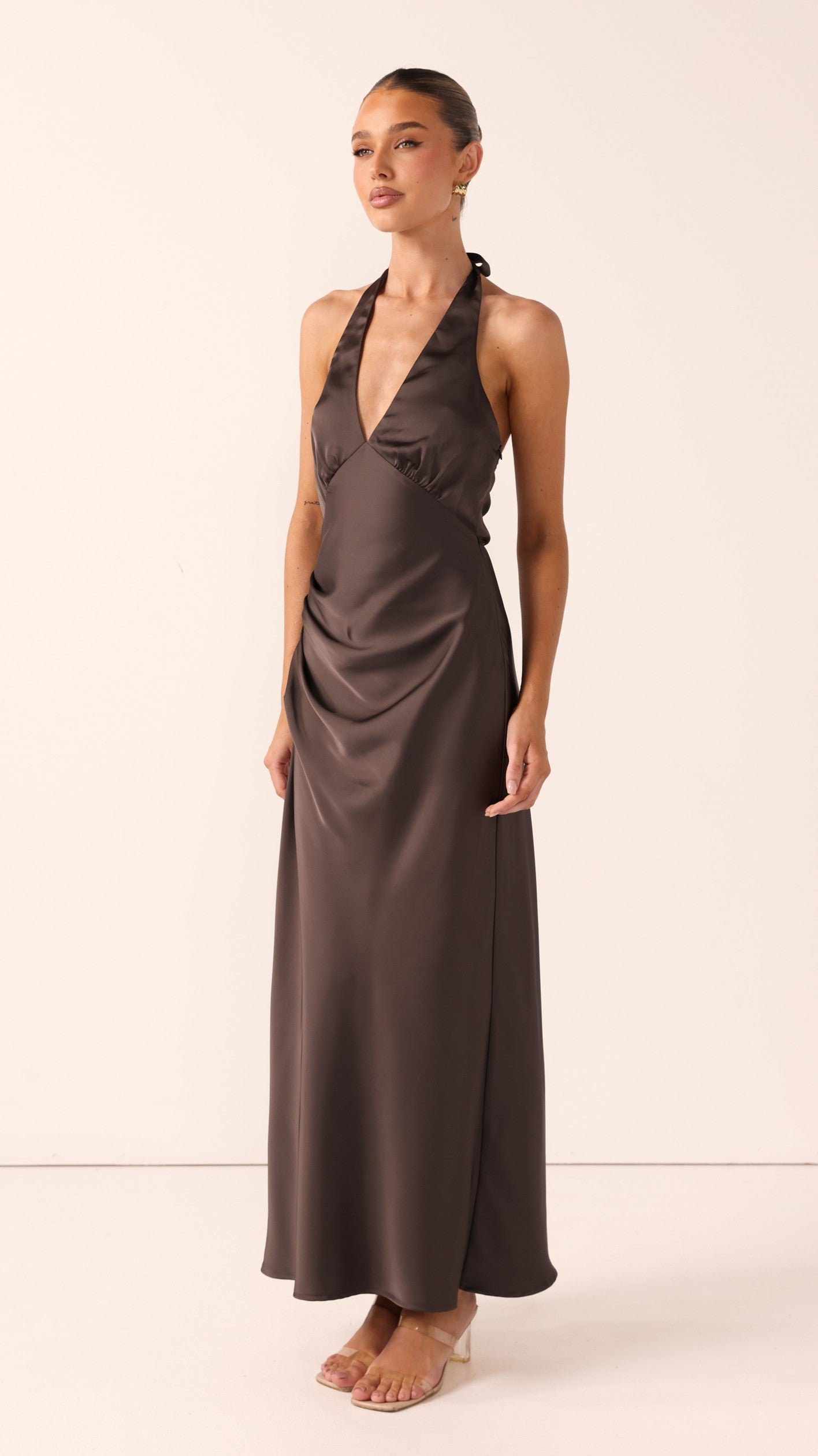 Sylvie Maxi Dress - Espresso