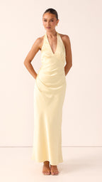 Sylvie Maxi Dress - Lemon