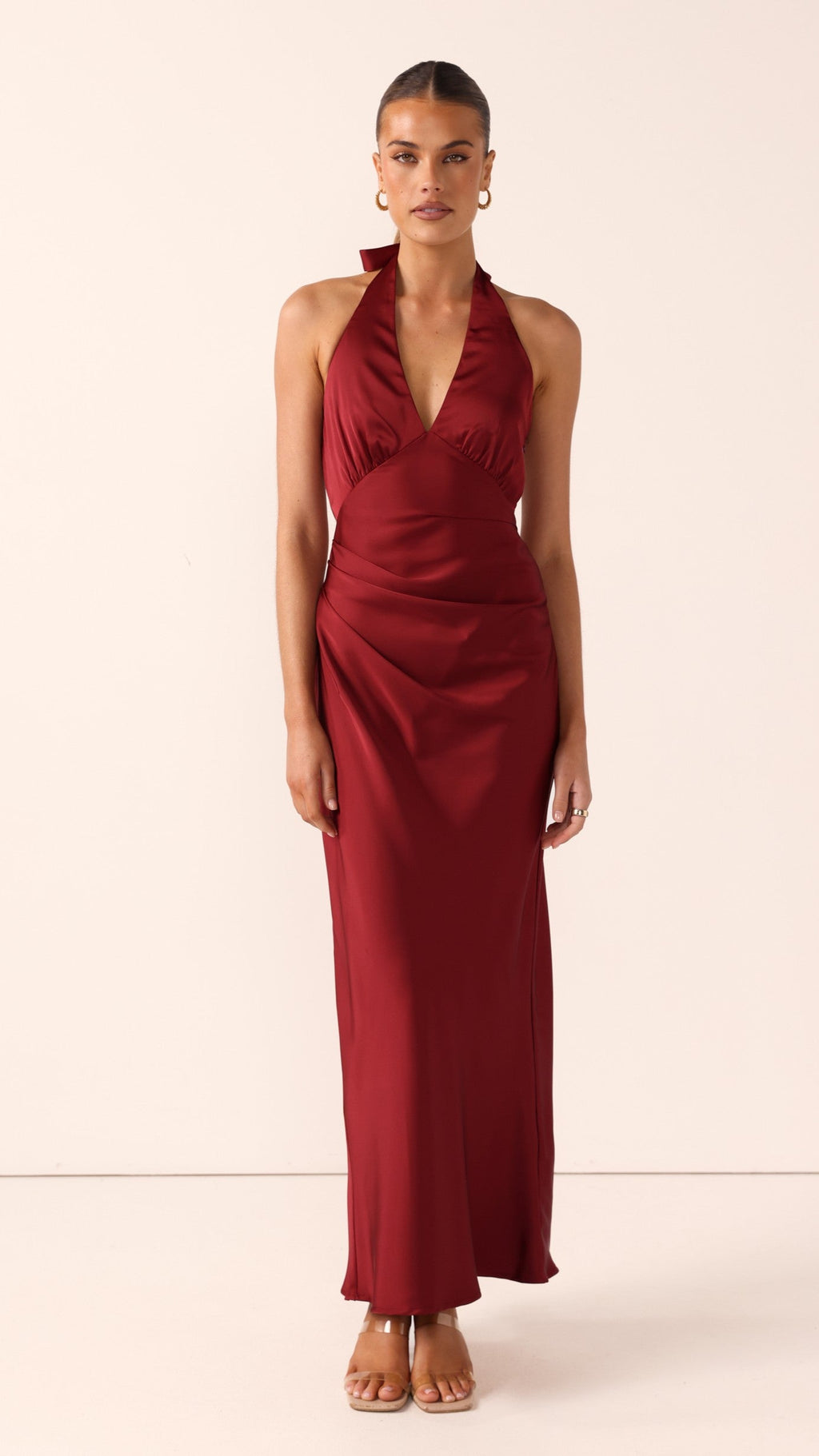 Sylvie Maxi Dress - Wine