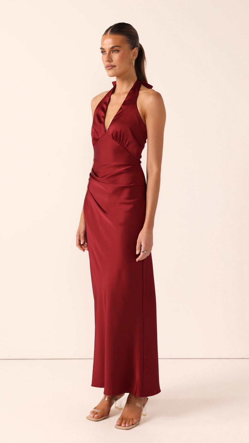 Sylvie Maxi Dress - Wine