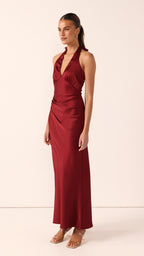 Sylvie Maxi Dress - Wine