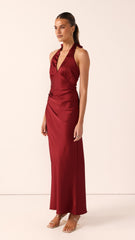 Sylvie Maxi Dress - Wine
