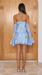 Nylah Mini Dress - Blue