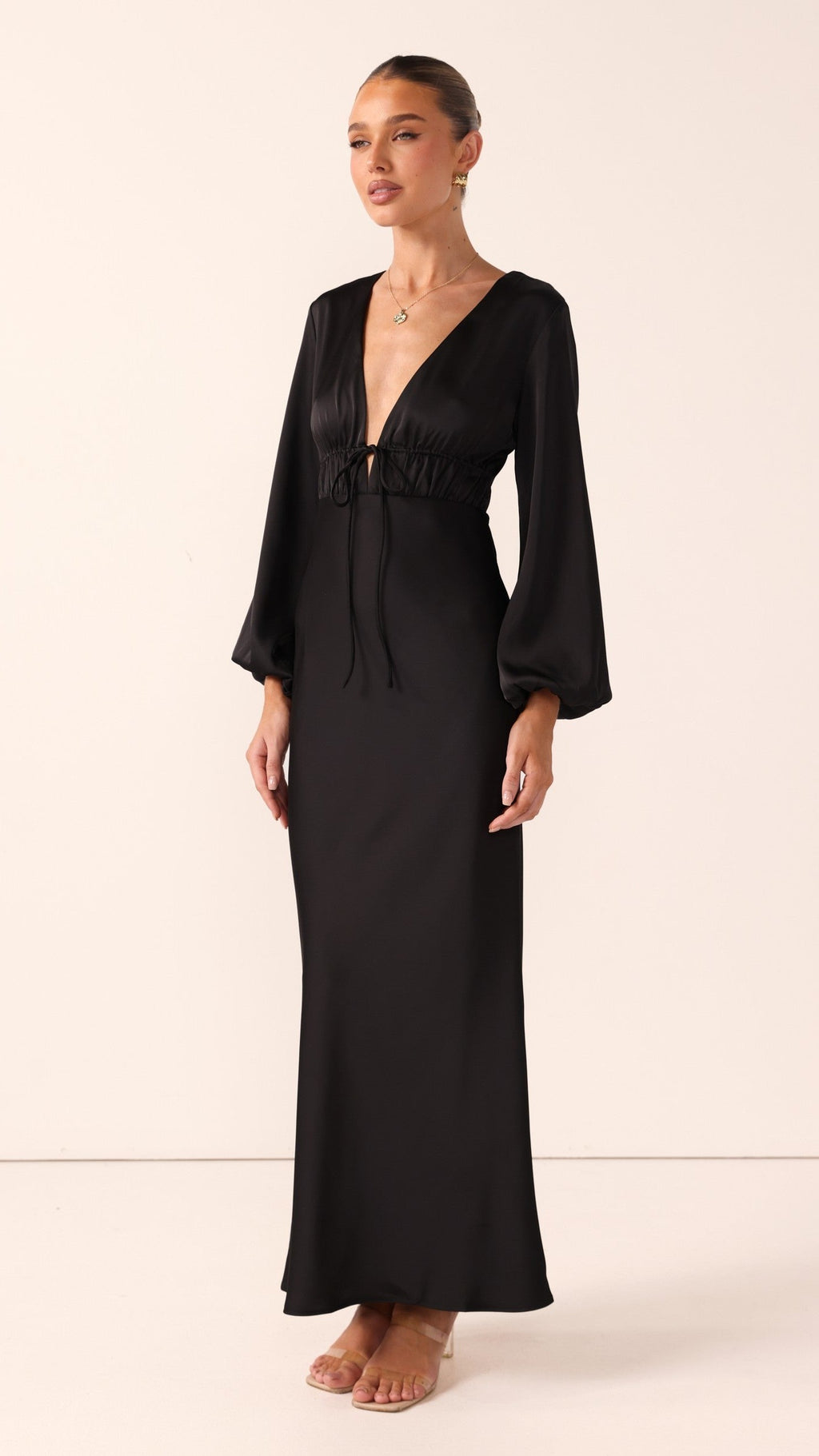 Amara Maxi Dress - Black
