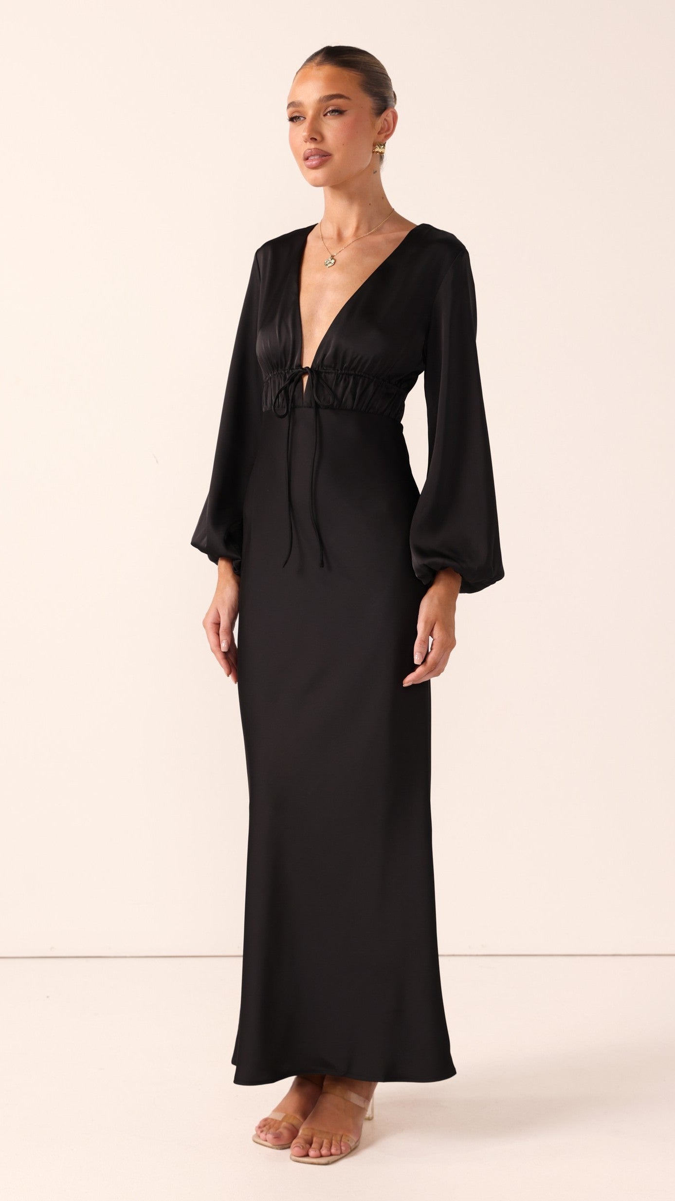 Amara Maxi Dress - Black