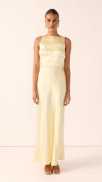 Sia Maxi Dress - Yellow