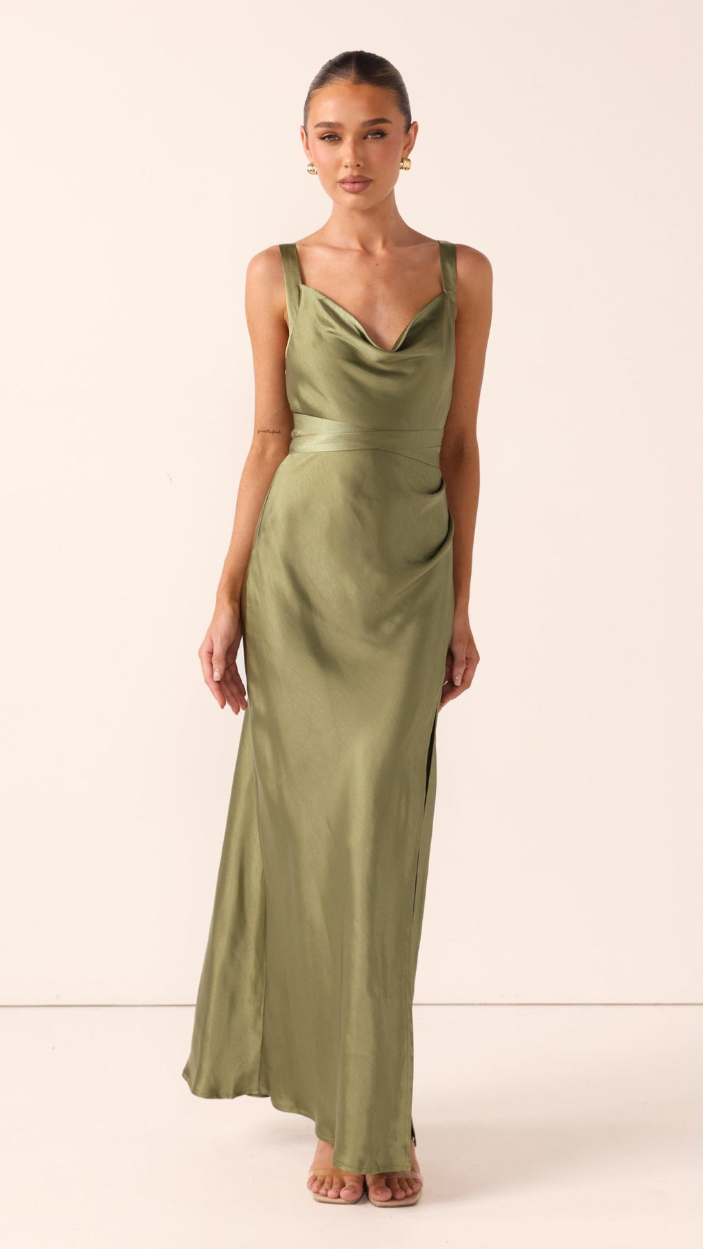 Zendaya Maxi Dress - Olive