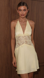 Kiana Mini Dress - Yellow