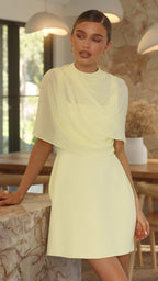 Zahni Mini Dress - Yellow