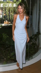 Zaliyah Maxi Dress - Blue