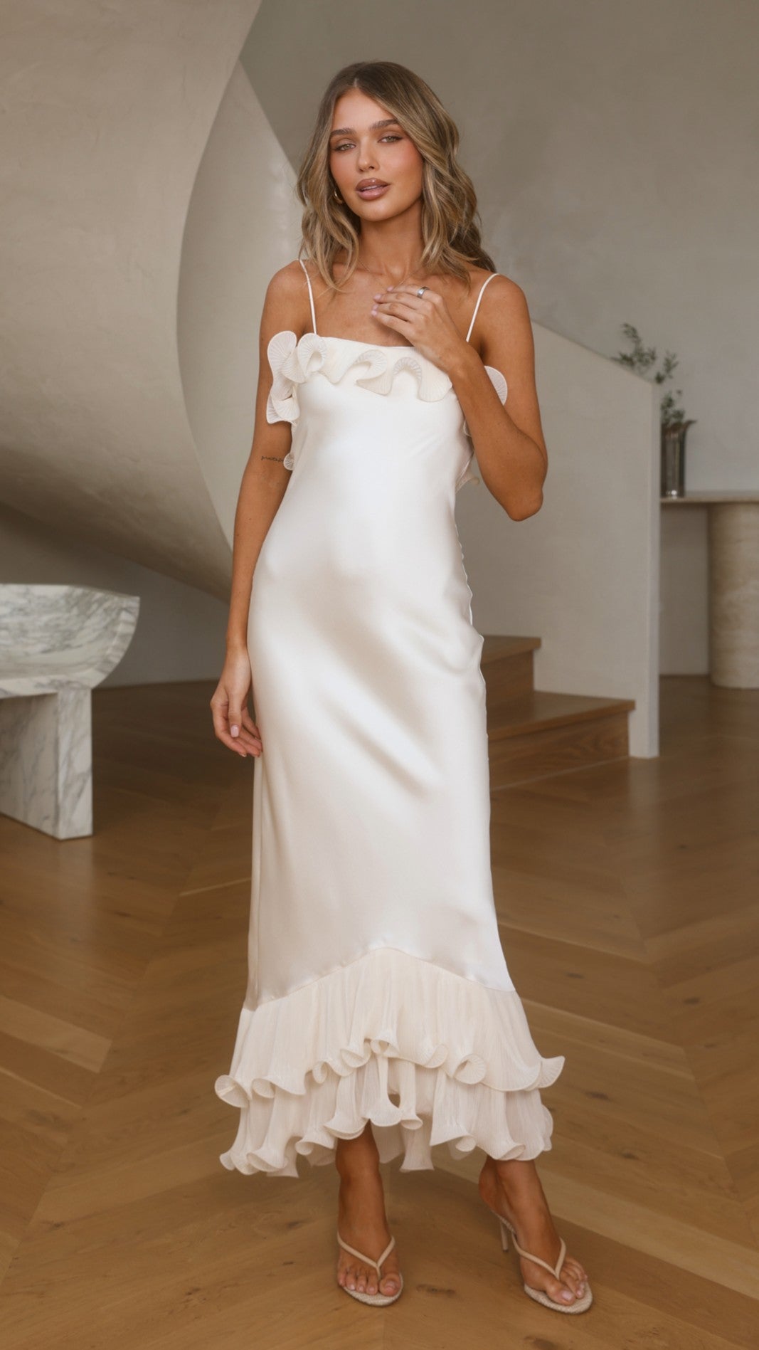 Eleanor Maxi Dress - Ivory