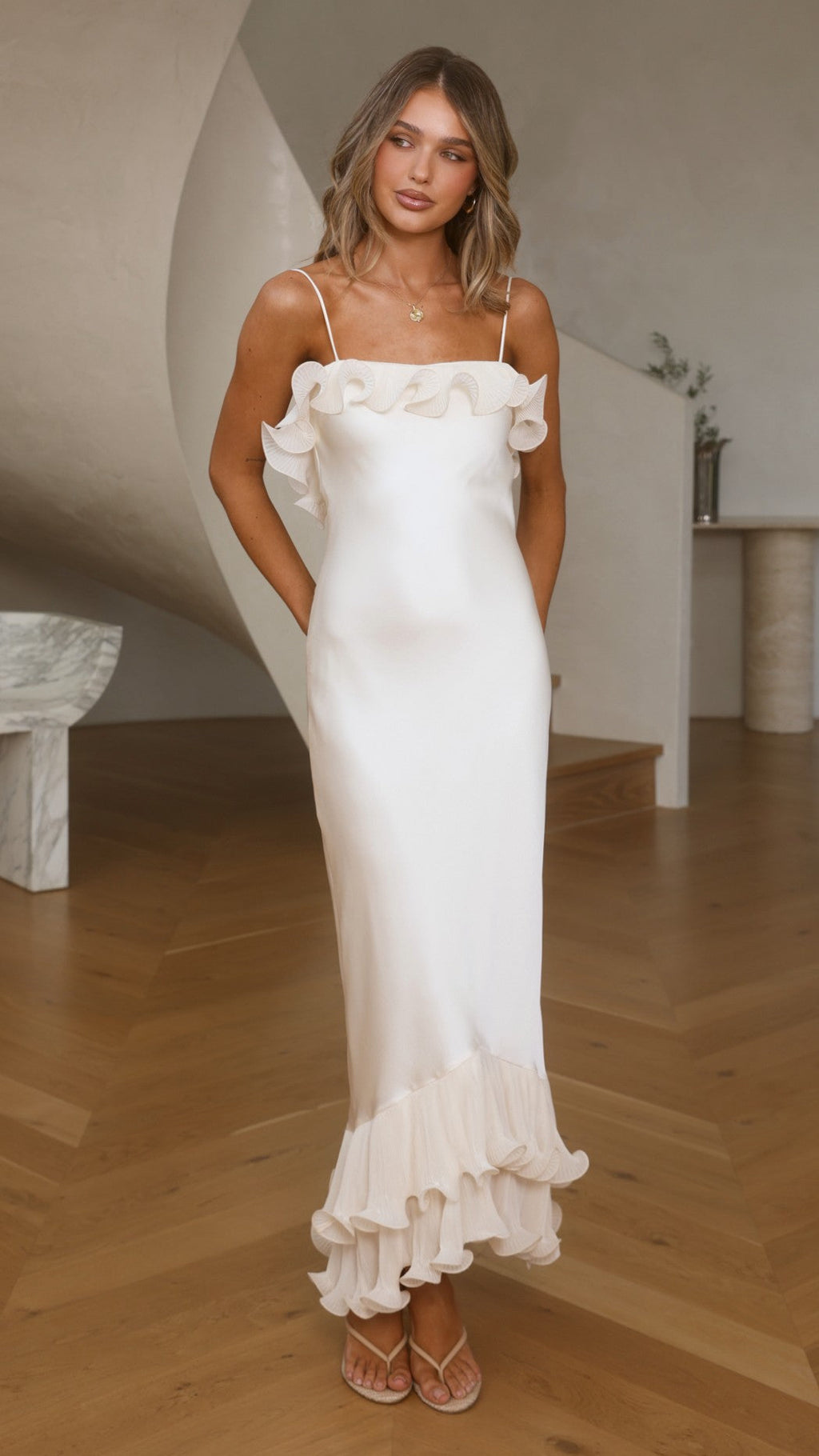 Eleanor Maxi Dress - Ivory