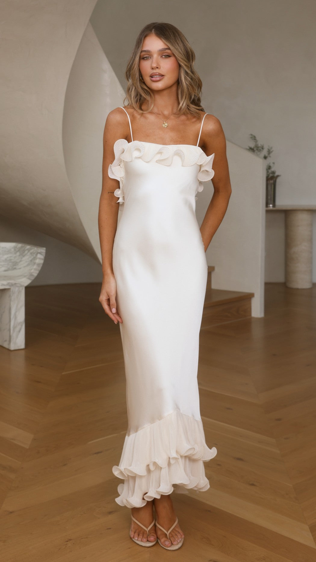 Eleanor Maxi Dress - Ivory