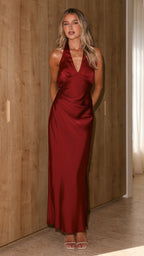 Sylvie Maxi Dress - Wine