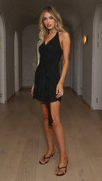 Valli Mini Dress - Black