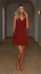 Austin Mini Dress - Wine