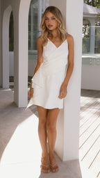 Austin Mini Dress - White
