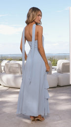 Flora Maxi Dress - Blue