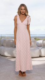 Kalia Maxi Dress - Baby Pink