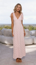 Kalia Maxi Dress - Baby Pink