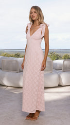 Kalia Maxi Dress - Baby Pink