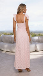 Kalia Maxi Dress - Baby Pink