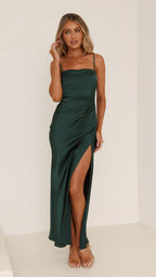 Ilana Maxi Dress - Emerald