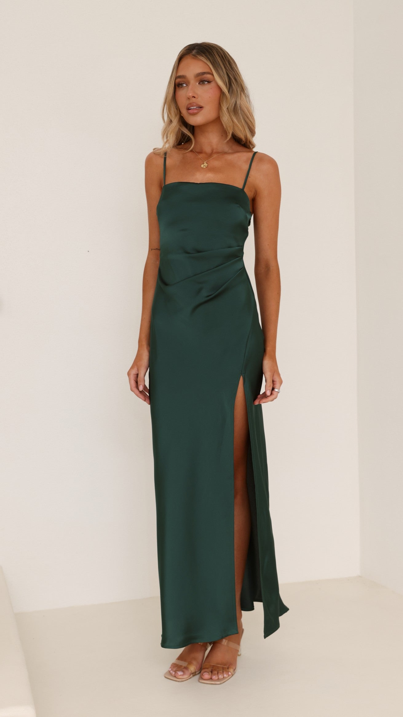 Ilana Maxi Dress - Emerald