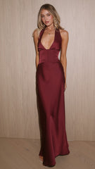 Odessa Maxi Dress - Wine