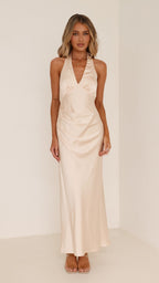 Sylvie Maxi Dress - Soft Gold