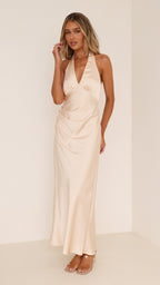 Sylvie Maxi Dress - Soft Gold