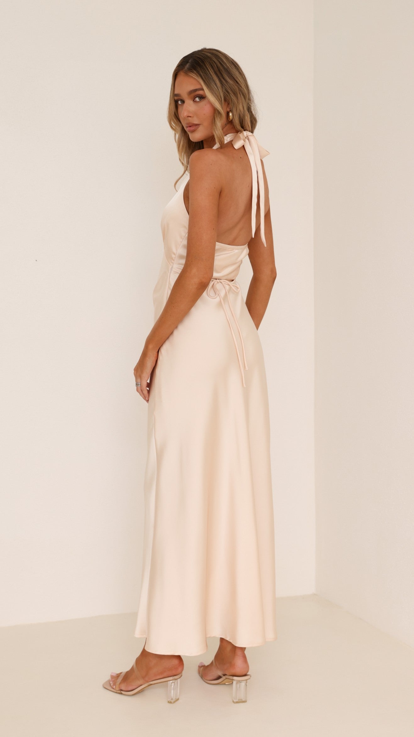 Sylvie Maxi Dress - Soft Gold