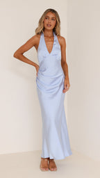 Sylvie Maxi Dress - Blue Bell