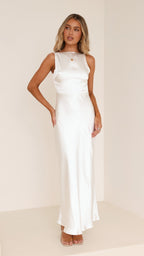 Sia Maxi Dress - Ivory