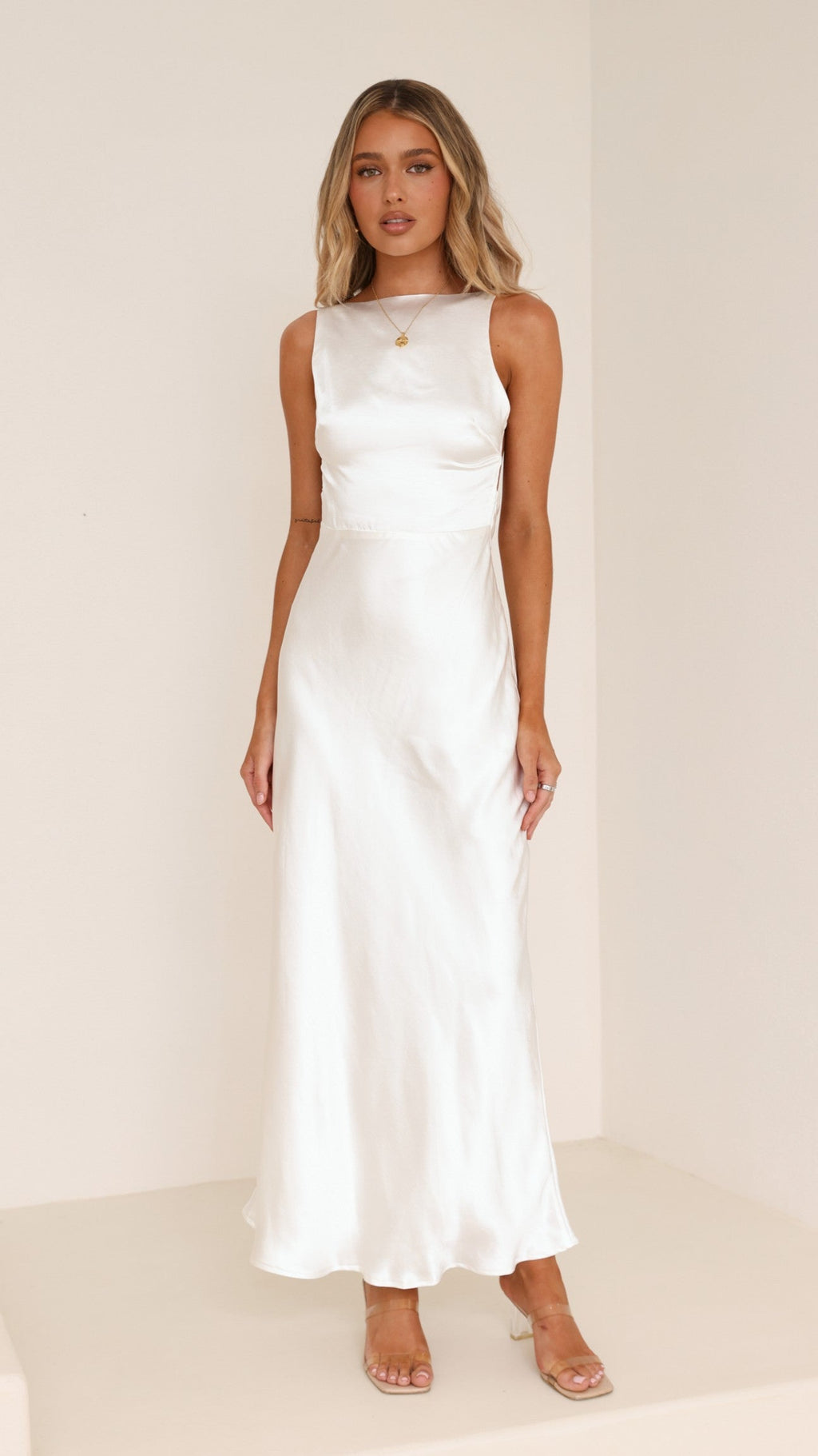 Sia Maxi Dress - Ivory