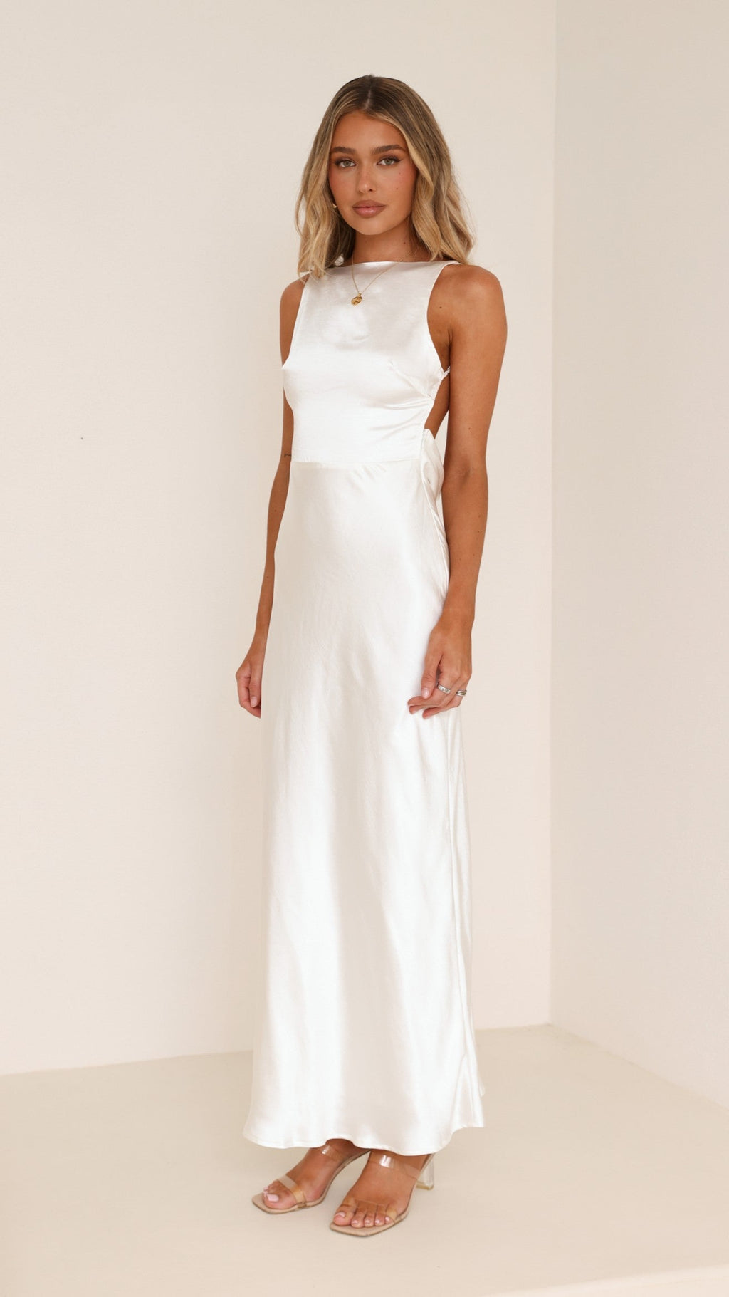 Sia Maxi Dress - Ivory