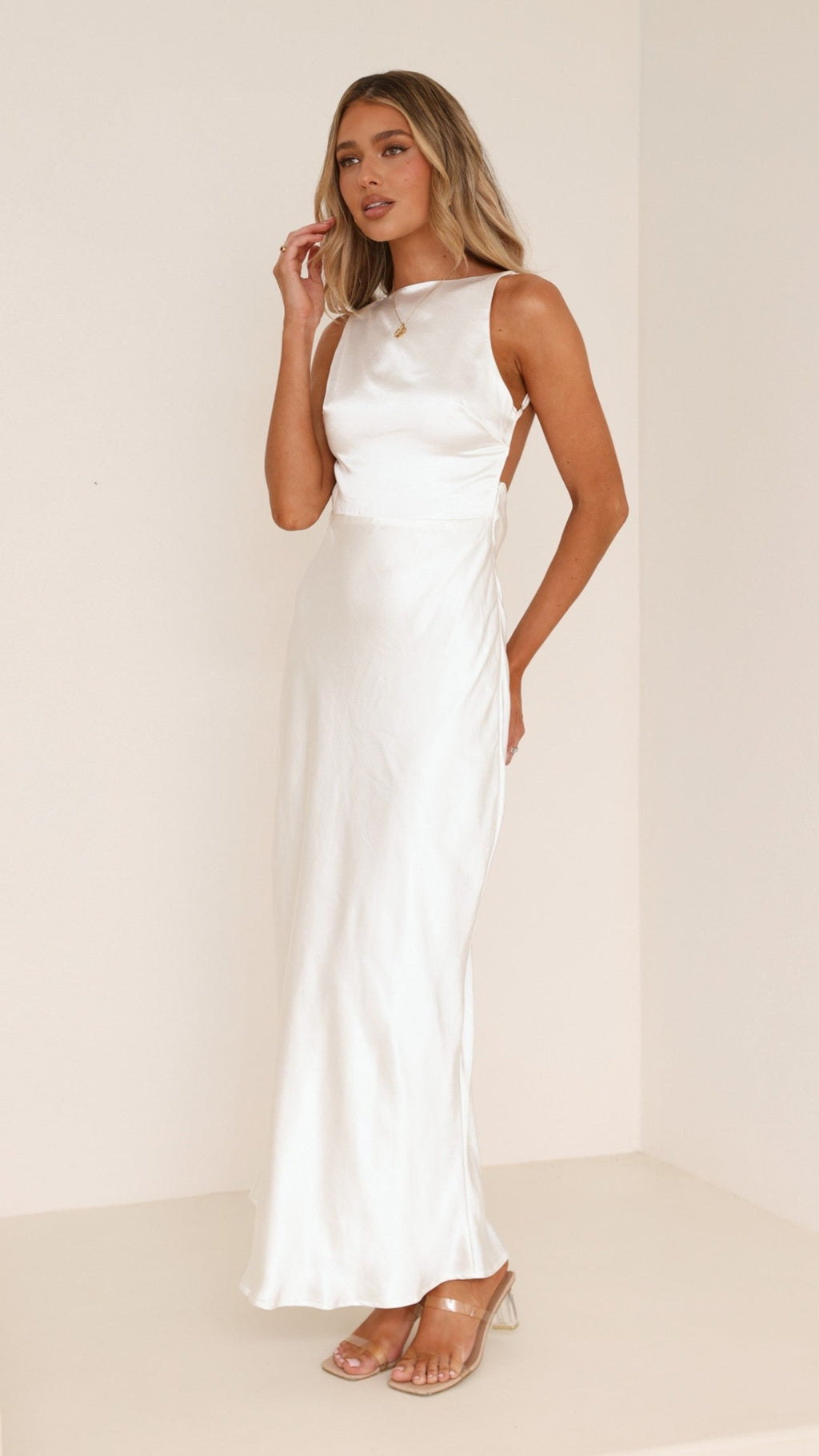 Sia Maxi Dress - Ivory