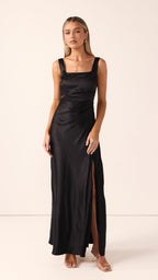 Alaria Maxi Dress - Black