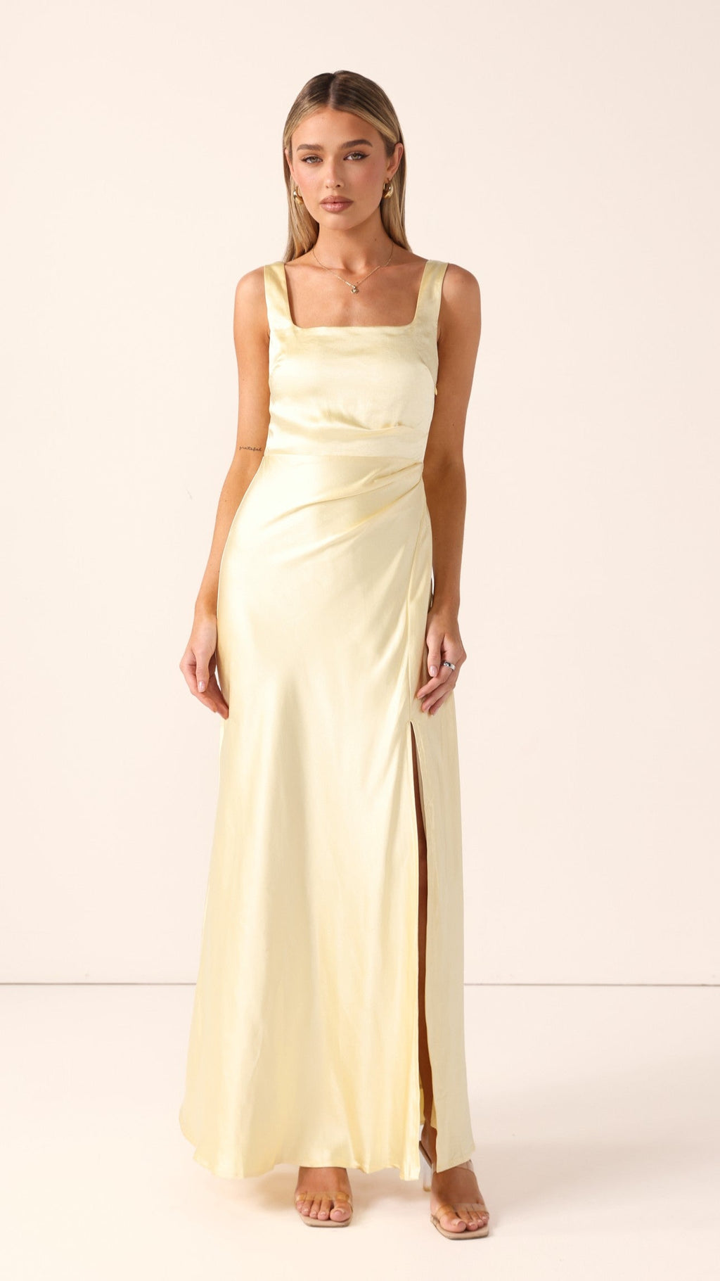 Alaria Maxi Dress - Yellow