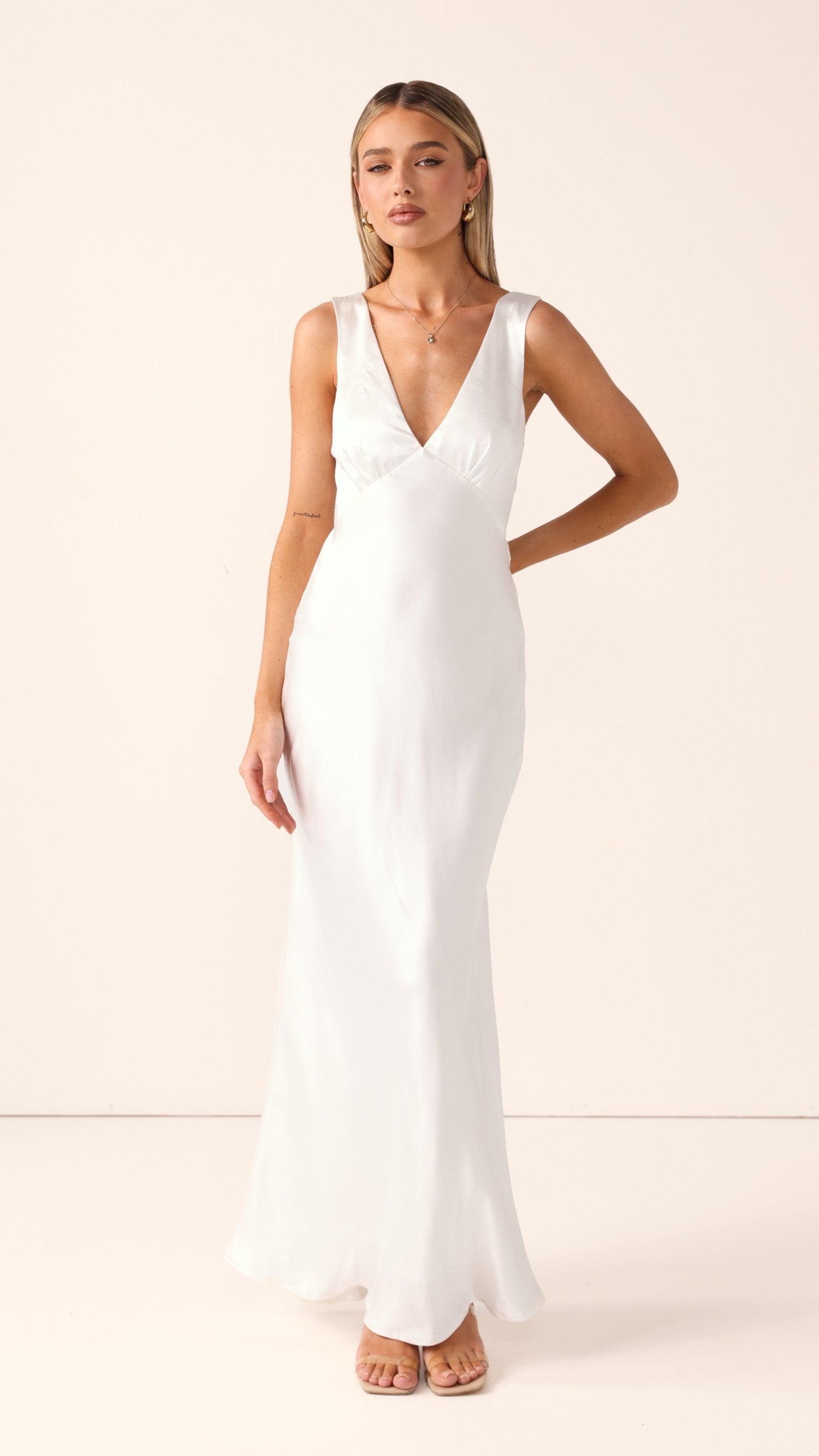 Sofia Maxi Dress - Ivory
